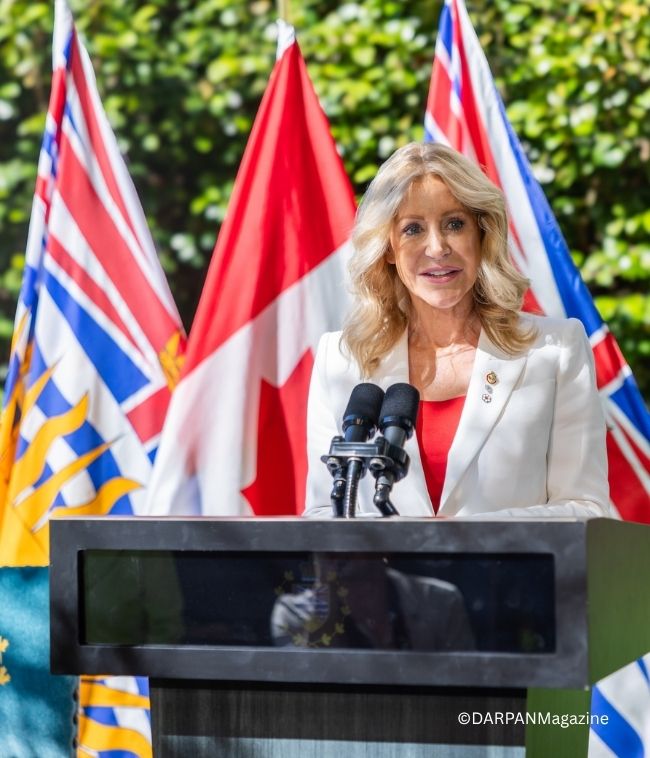 British Columbia Lieutenant Governor Wendy Cocchia