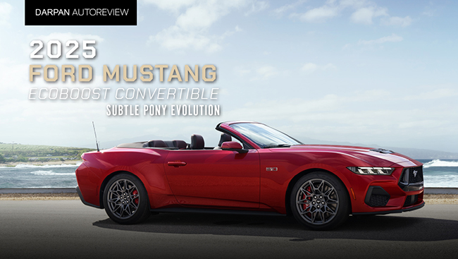 2025 Ford Mustang Ecoboost Convertible - Subtle Pony Evolution 