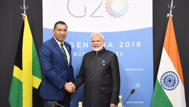Looking forward to deepening bonds of friendship: PM Modi to Jamaican counterpart Andrew Holness